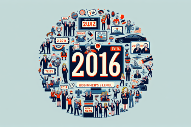 Quiz om begivenheder fra 2016