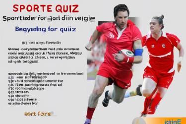 Sportsquiz for Begyndere