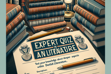 Ekspert Quiz i Dansk Litteratur